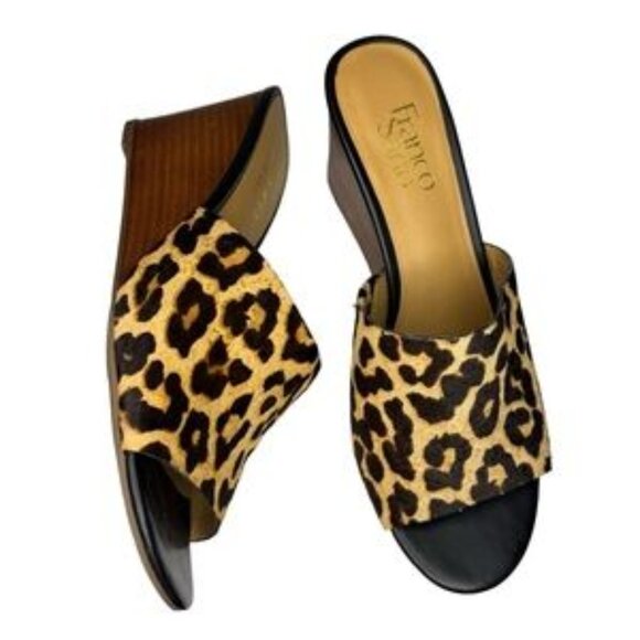 FRANCO SARTO McKenna Real Fur Dyed Calf Hair Leather